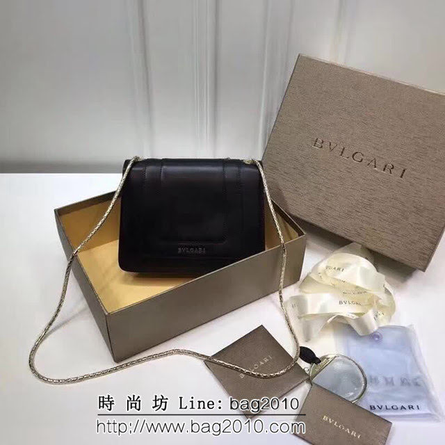 BVLGARI寶格麗 專櫃新款 蛇頭扣環 單層蛇頭包 鏈條單肩斜挎包 B283558 FYD1318